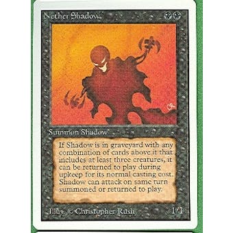 Magic the Gathering Unlimited Single Nether Shadow - NEAR MINT (NM)