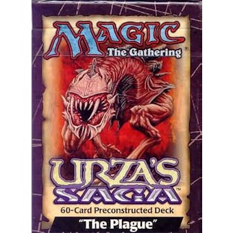 Magic the Gathering Urza's Saga The Plague Precon Theme Deck (Reed Buy)