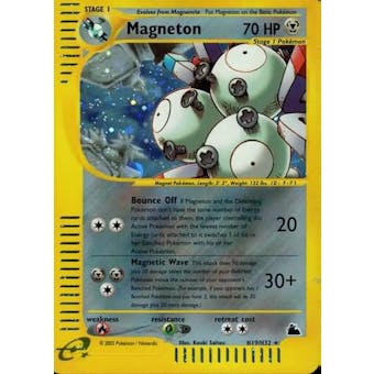 Pokemon Skyridge Single Magneton H19/H32 - MODERATELY PLAYED (MP)