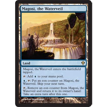 Magic the Gathering Zendikar Single Magosi, the Waterveil - NEAR MINT (NM)