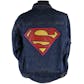 2001 Superman The Man of Steel Vintage Denim Jacket (X-Large)