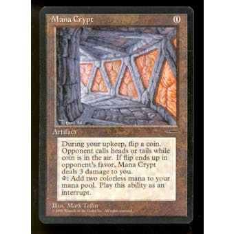Magic the Gathering Book Promo Mana Crypt - LIGHTLY PLAYED (LP)