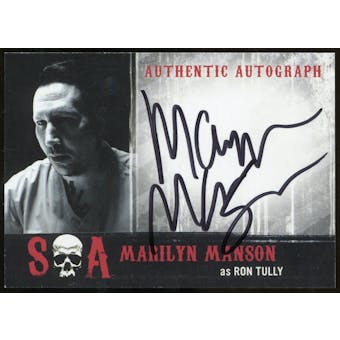 Marilyn Manson Sons of Anarchy Seasons 6-7 as Ron Tully Autograph Card # MM