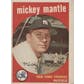 2019 Hit Parade Baseball 1959 Edition - Series 1 - Hobby Box /194 -Mantle-Gibson RC-PSA