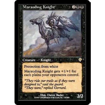 Magic the Gathering Invasion Single Marauding Knight Foil