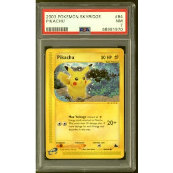 Pokemon Skyridge Pikachu 84/144 PSA 7