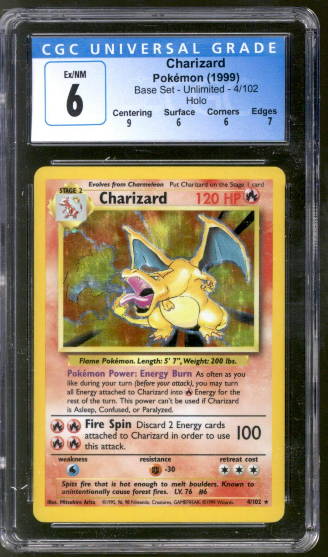 Charizard (4/102), Busca de Cards