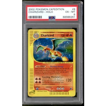 Pokemon Expedition Charizard 6/165 PSA 6