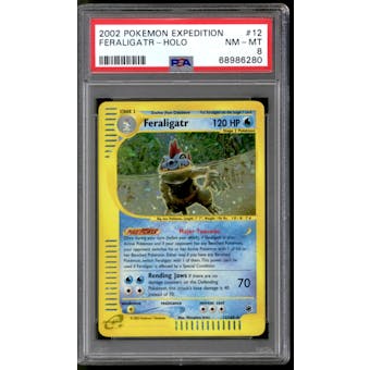 Pokemon Expedition Feraligatr 12/165 PSA 8