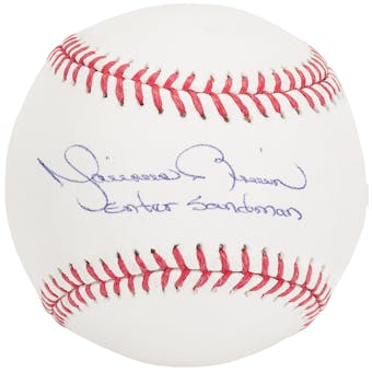 Mariano Rivera Autographed NY Yankees Official MLB Baseball w/"Enter Sandman" (Steiner)