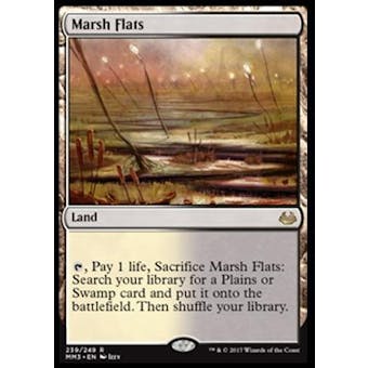 Magic the Gathering Modern Masters 2017 Single Marsh Flats - NEAR MINT (NM) Sick Deal Pricing