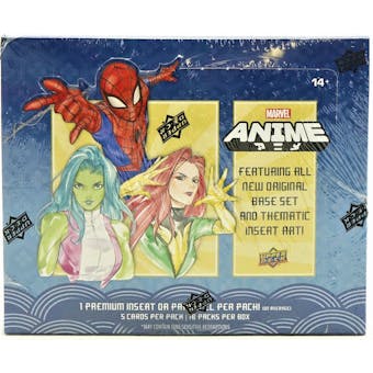 Marvel Anime Trading Cards Hobby Box (Upper Deck 2020)