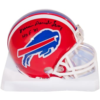 Marv Levy Autographed Buffalo Bills Football Mini Helmet "Marvin Daniel Levy HOF 01"