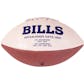 Marv Levy Autographed Buffalo Bills Football w/HOF 01 & 4X AFC Champs Inscript (Leaf)