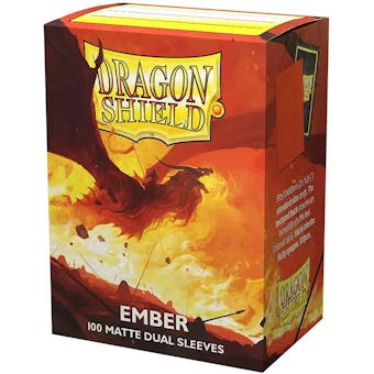 Dragon Shield Card Sleeves - Dual Matte Ember (100)