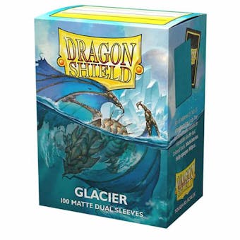Dragon Shield Card Sleeves - Dual Matte Glacier (100)