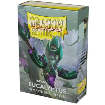 Dragon Shield Yu-Gi-Oh! Size Card Dual Sleeves - Matte Eucalyptus (60)