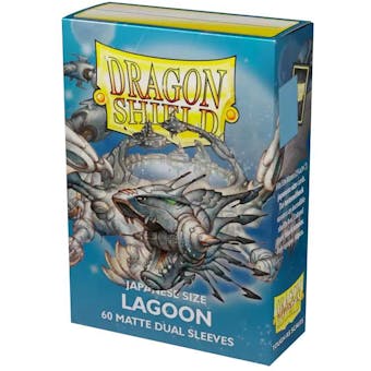 Dragon Shield Yu-Gi-Oh! Size Card Sleeves - Dual Matte Lagoon (60)