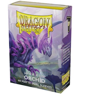 Dragon Shield Yu-Gi-Oh! Size Card Sleeves - Dual Matte Orchid (60)