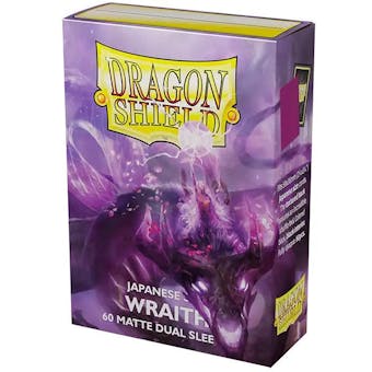 Dragon Shield Yu-Gi-Oh! Size Card Sleeves - Dual Matte Wraith (60)