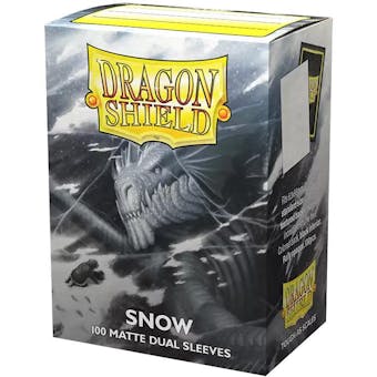 Dragon Shield Card Sleeves - Dual Matte Snow (100)