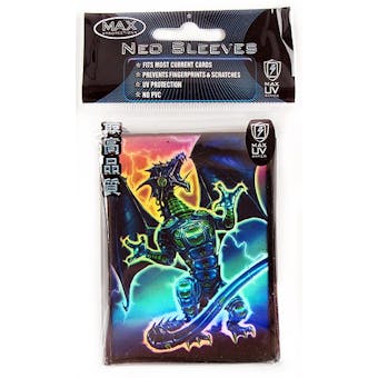 Max Protect Blue Robo Fury Dragon Deck Protectors 50 Count Pack (Lot of 3)
