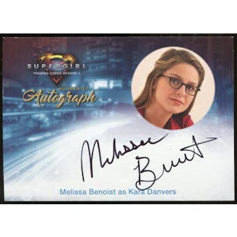 Melissa Benoist as Kara Danvers Supergirl Season 1 Auto Card #MB1