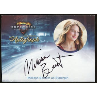 Melissa Benoist as Supergirl Season 1 Auto Card #MB2