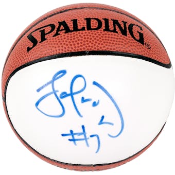 Lamar Odom Autographed Los Angeles Clippers Mini Spalding Basketball (Press Pass)