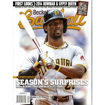 2013 Beckett Baseball Monthly Price Guide (#93 December) (McCutchen)