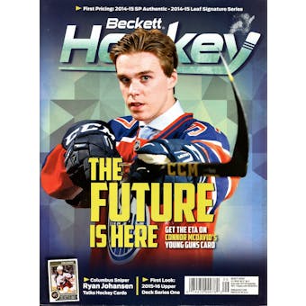 2015 Beckett Hockey Monthly Price Guide (#277 September) (Conor McDavid)