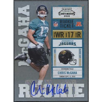 2010 Playoff Contenders #116 Chris McGaha /441 Rookie Autograph
