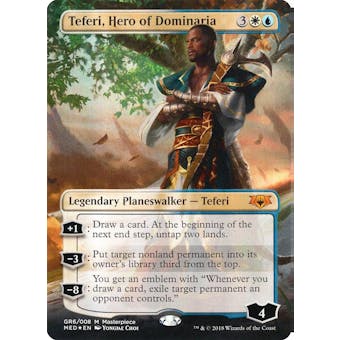 Magic the Gathering Mythic Edition: Guilds of Ravnica FOIL Teferi, Hero of Dominaria NEAR MINT (NM)