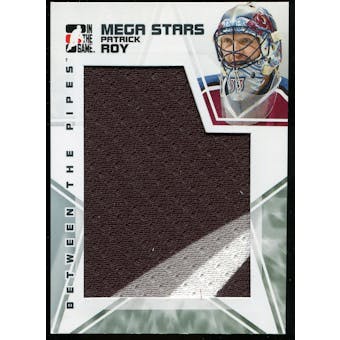 2009/10 Between The Pipes Mega Stars #MS21 Patrick Roy 3 Color Jersey SP /60