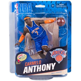 New York Knicks Carmelo Anthony McFarlane NBA Series 23 Figure