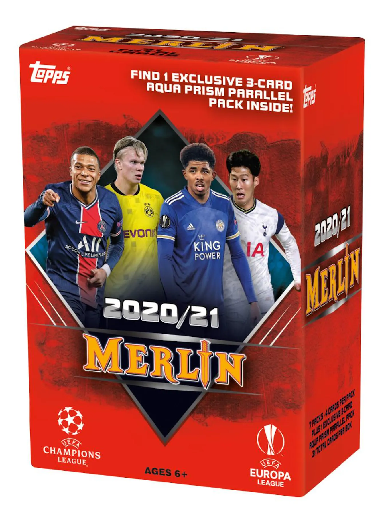 2020/21 Topps Merlin Chrome Soccer 8-Pack Blaster Box | DA Card World