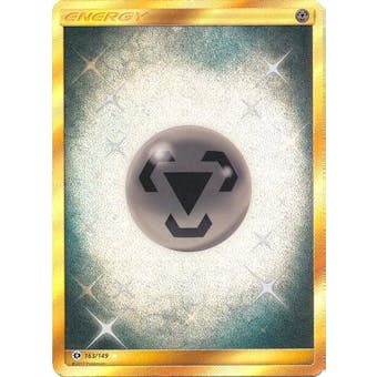Pokemon Sun & Moon Single Metal Energy Secret Rare 163/149 - NEAR MINT (NM)