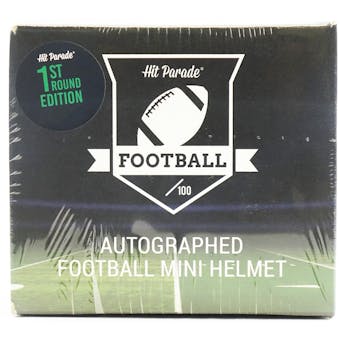 2021 Hit Parade Auto Football Mini Helmet 1st Round Ed 1-Box Ser 9- DACW Live 8 Spot Random Division Break #3