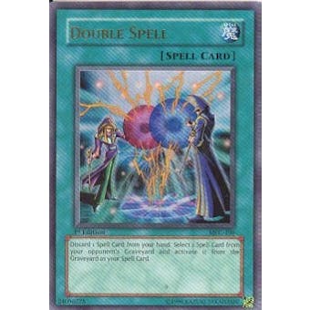 Yu-Gi-Oh Magician's Force 1st Edition Single Double Spell Ultra Rare (MFC-106)