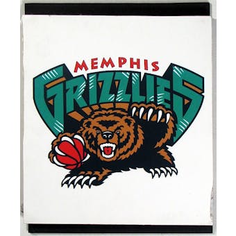Memphis Grizzlies 2004 NBA Draft Board Team Logo Panels