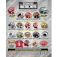 2023 TriStar Hidden Treasures Platinum Autographed Football Mini Helmets Hobby 8-Box Case