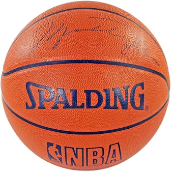 Michael Jordan Autographed Chicago Bulls Official Wilson Basketball UDA