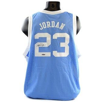 Michael Jordan UNC UDA Autographed Jordan Collection Jersey (Holo Only)