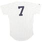 Mickey Mantle Autographed New York Yankees Russell Athletic Jersey (JSA Full Letter)