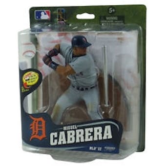 Miguel Cabrera Detroit Tigers MLB McFarlane Series 32 Silver Slugger Variant Figure #/1500