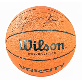 Michael Jordan Autographed Chicago Bulls Official Wilson Basketball (UDA)