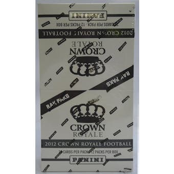 2012 Panini Crown Royale Football Value Rack Box (264 Cards!) - LUCK & WILSON ROOKIES!
