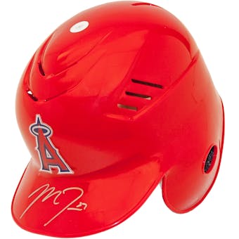 Mike Trout Autographed Los Angeles Angels Full Size Authentic Batting Helmet (MLB COA)