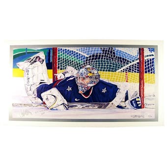Ryan Miller Autographed Winter Games Lithograph #ed to 39 Silver Inscription