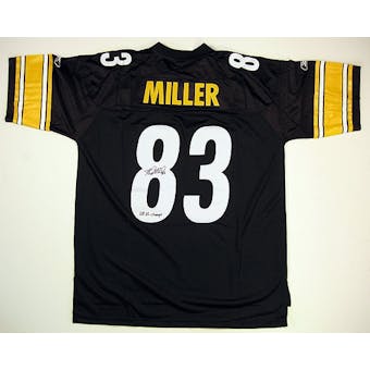 Heath Miller Autographed Pittsburgh Steelers Reebok Jersey